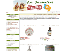 Tablet Screenshot of la-savonniere.com